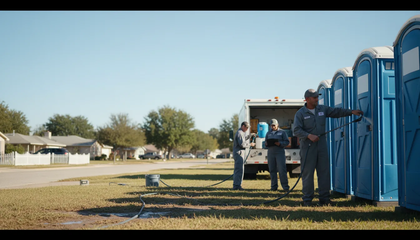 Long-Term Portable Toilet Rental in Vernon, AZ near me